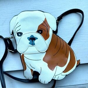 Bulldog crossbody bag